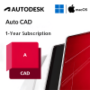 AutoCad 1-Year Subscription Autodesk AutoCAD 1 - 3 Years License (Windows/Mac) (Global)